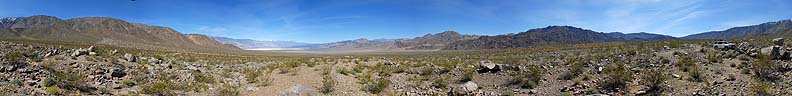 360-degree panorama of the Saline Valley